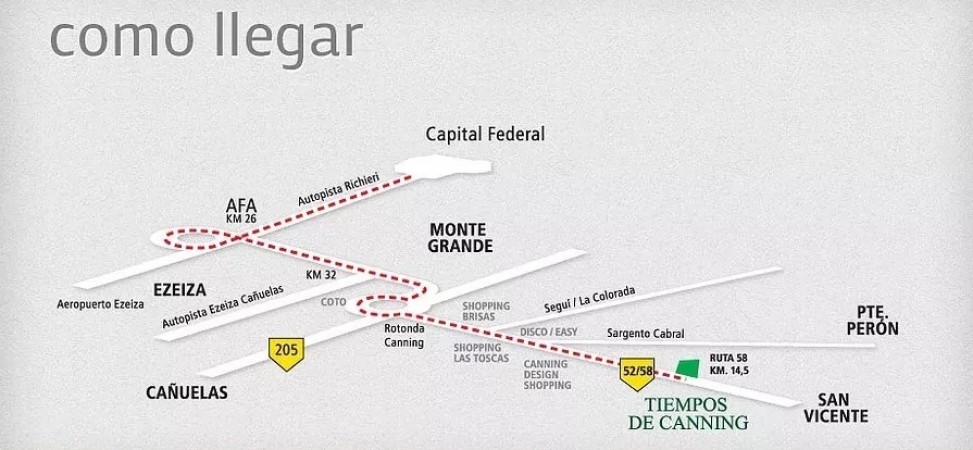 VENTA LOTE en Tiempos de Canning