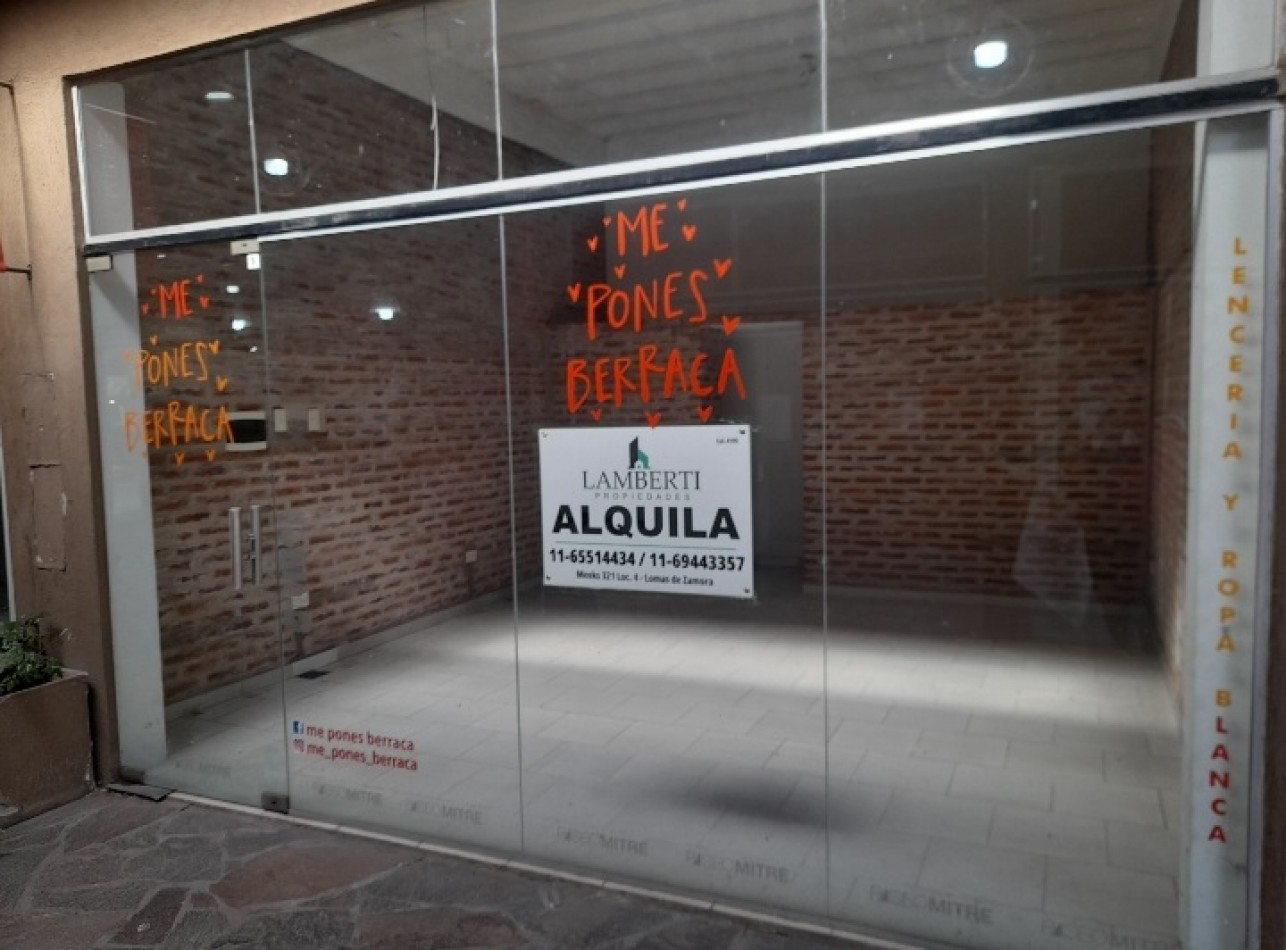 ALQUILER- PASEO GALERIA MITRE Local/Oficina